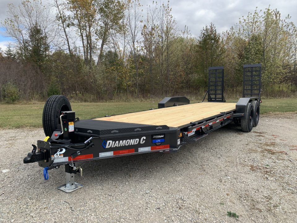 New 2026 Diamond C Trailers LPX208L22X80 (80" X 22') 18K (Pacesetter Ed.) Equipment Trailer