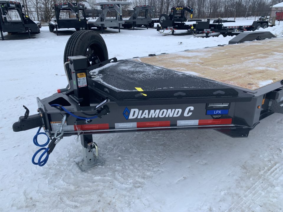 New 2026 Diamond C Trailers LPX210L22X82 (82" X 22') 20K (Pacesetter Ed.) Equipment Trailer