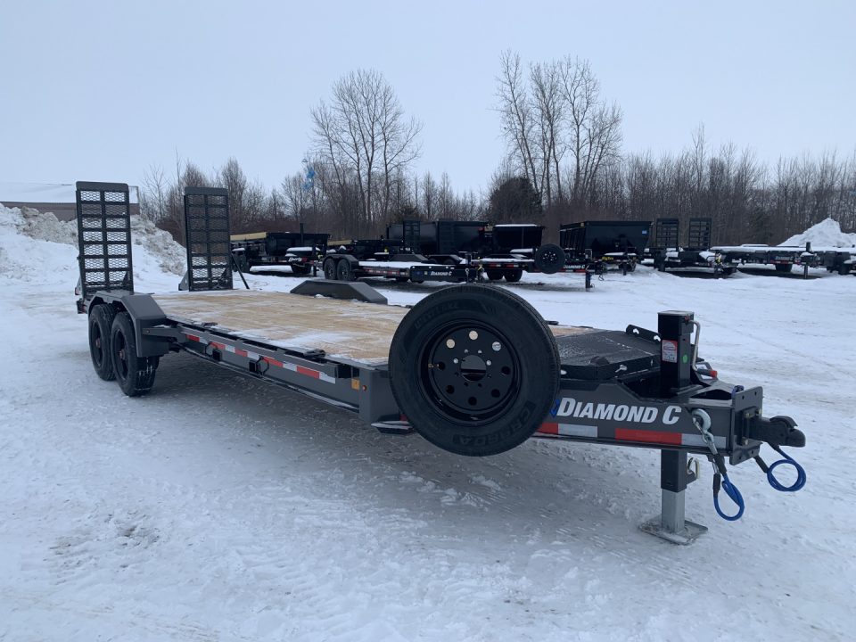 New 2026 Diamond C Trailers LPX210L22X82 (82" X 22') 20K (Pacesetter Ed.) Equipment Trailer