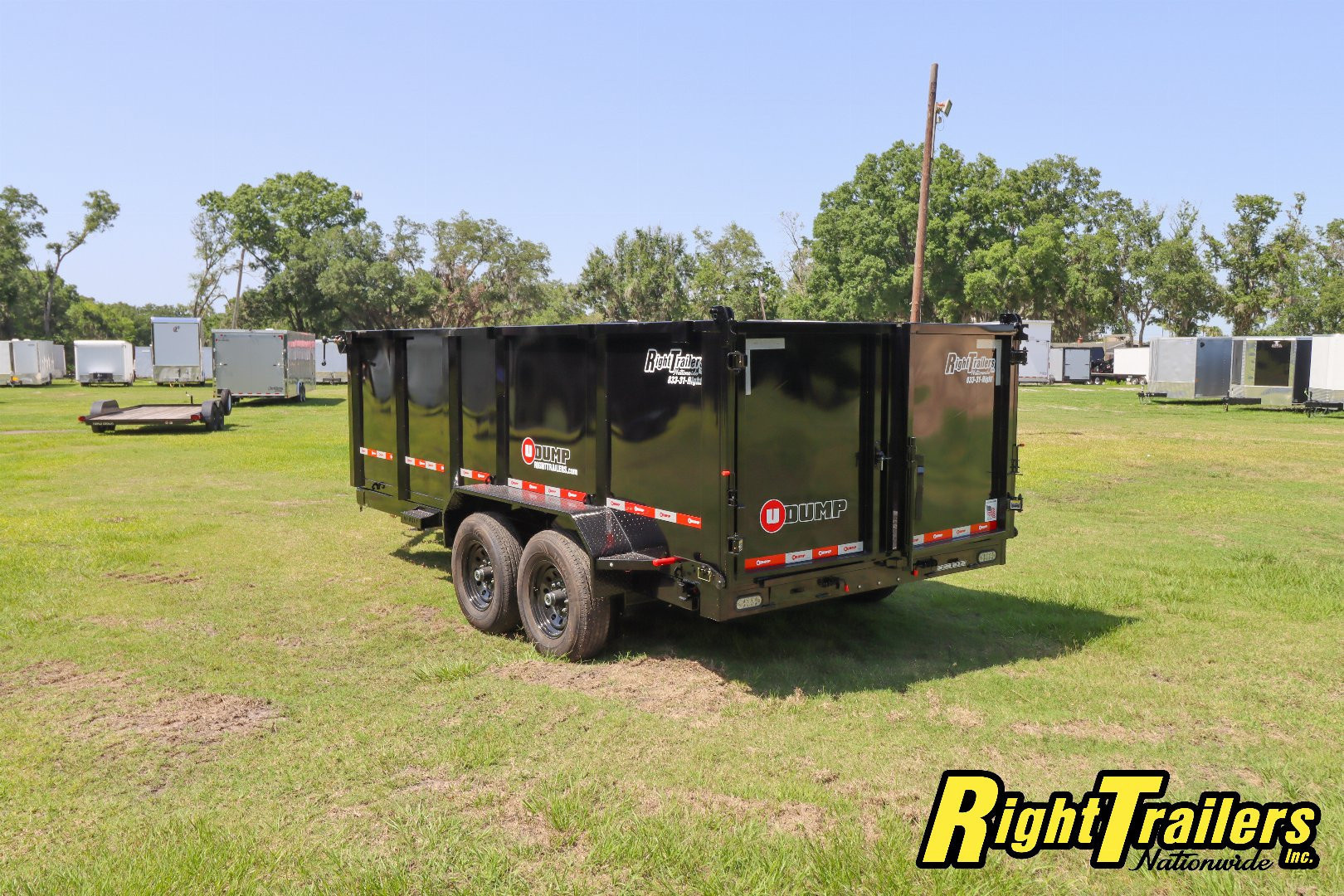 New 2025 7X16 U-Dump Dump Trailer