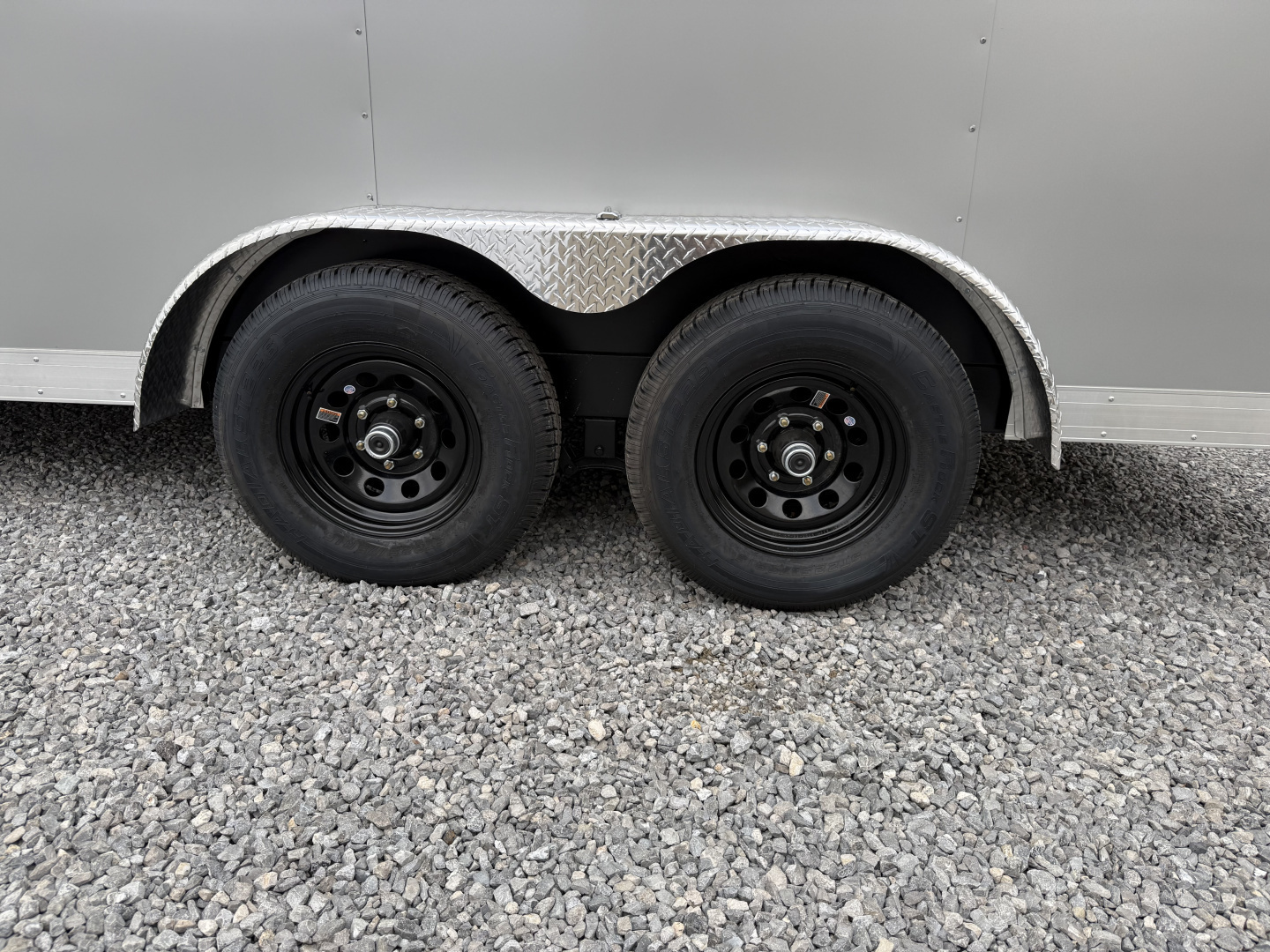 New 2026 Covered Wagon Trailers 7X16 TA3 E-TRACK BAR LOCK POLY Cargo / Enclosed Trailer