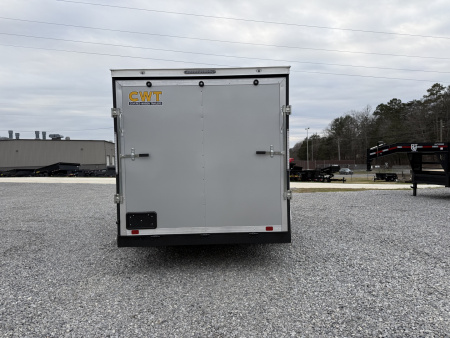 New 2026 Covered Wagon Trailers 7X16 TA3 E-TRACK BAR LOCK POLY Cargo / Enclosed Trailer