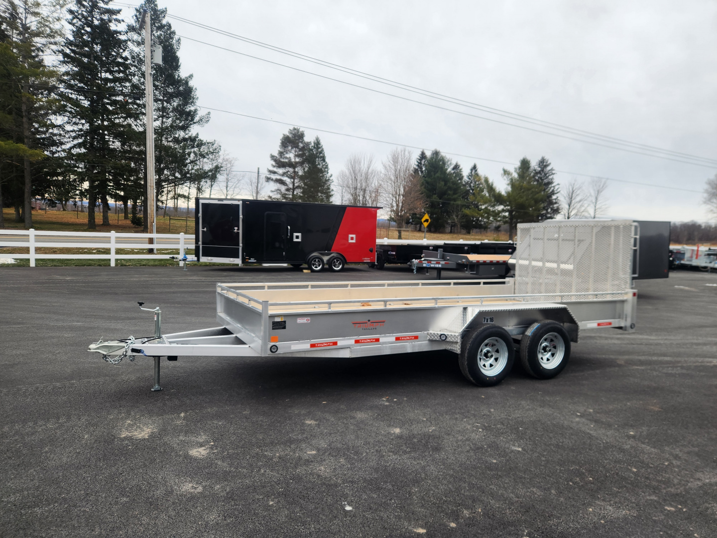 New 2026 Triumph Trailers AU8 LANDSCAPE Utility Trailer