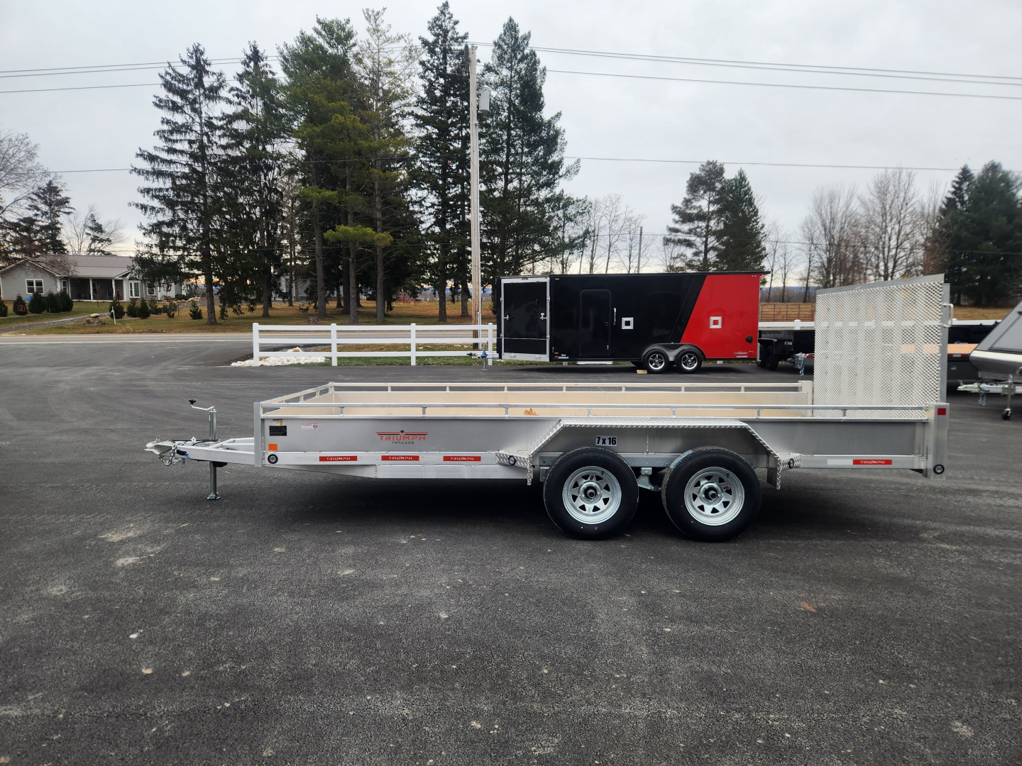 New 2026 Triumph Trailers AU8 LANDSCAPE Utility Trailer