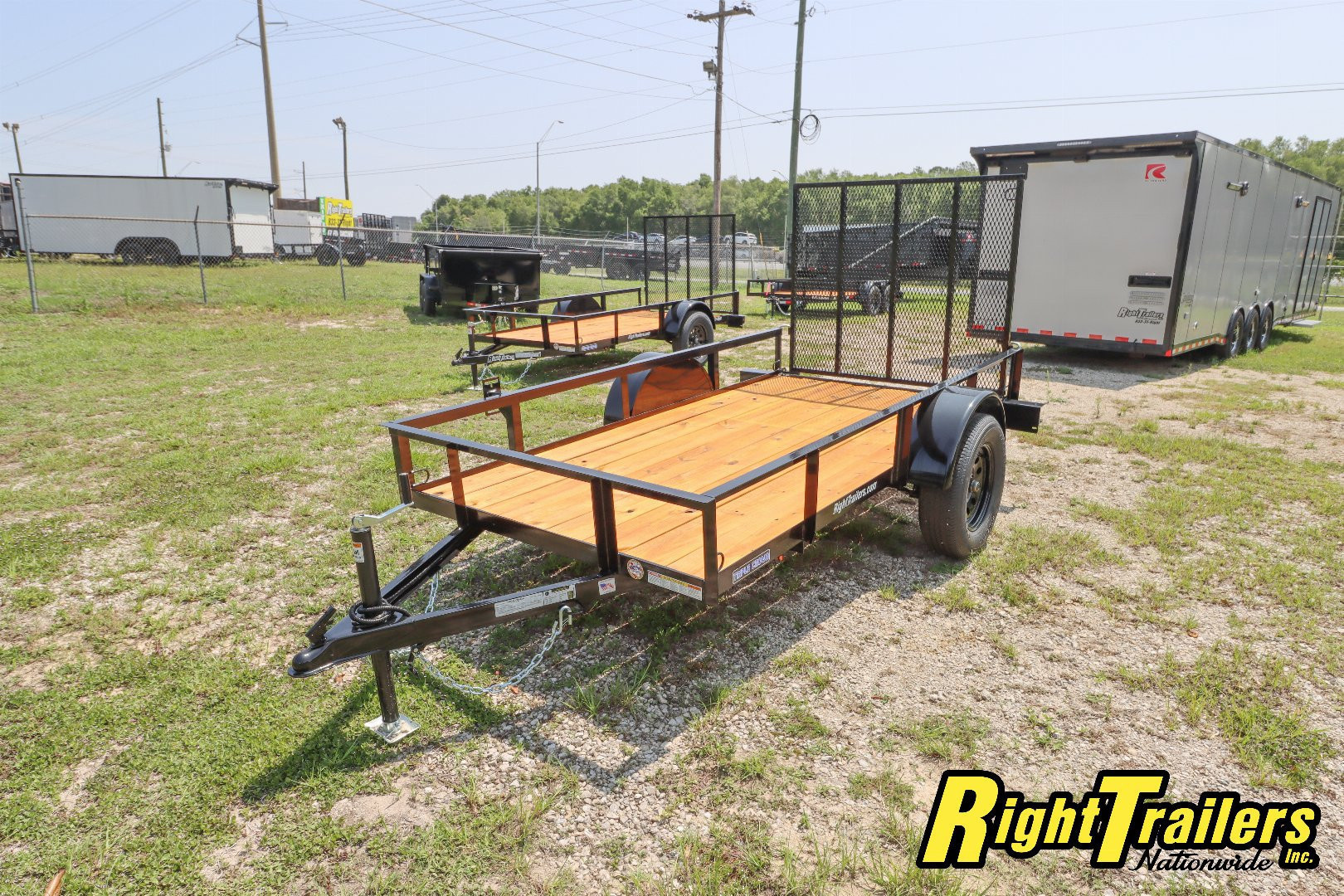 New 2025 5X10 Triple Crown Utility Trailer