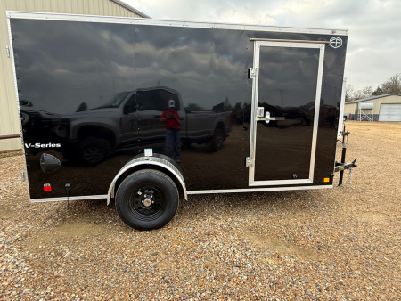 New 2026 Forest River 6 ft x 12 ft Continental Cargo, Rear Barn Door Cargo / Enclosed Trailer