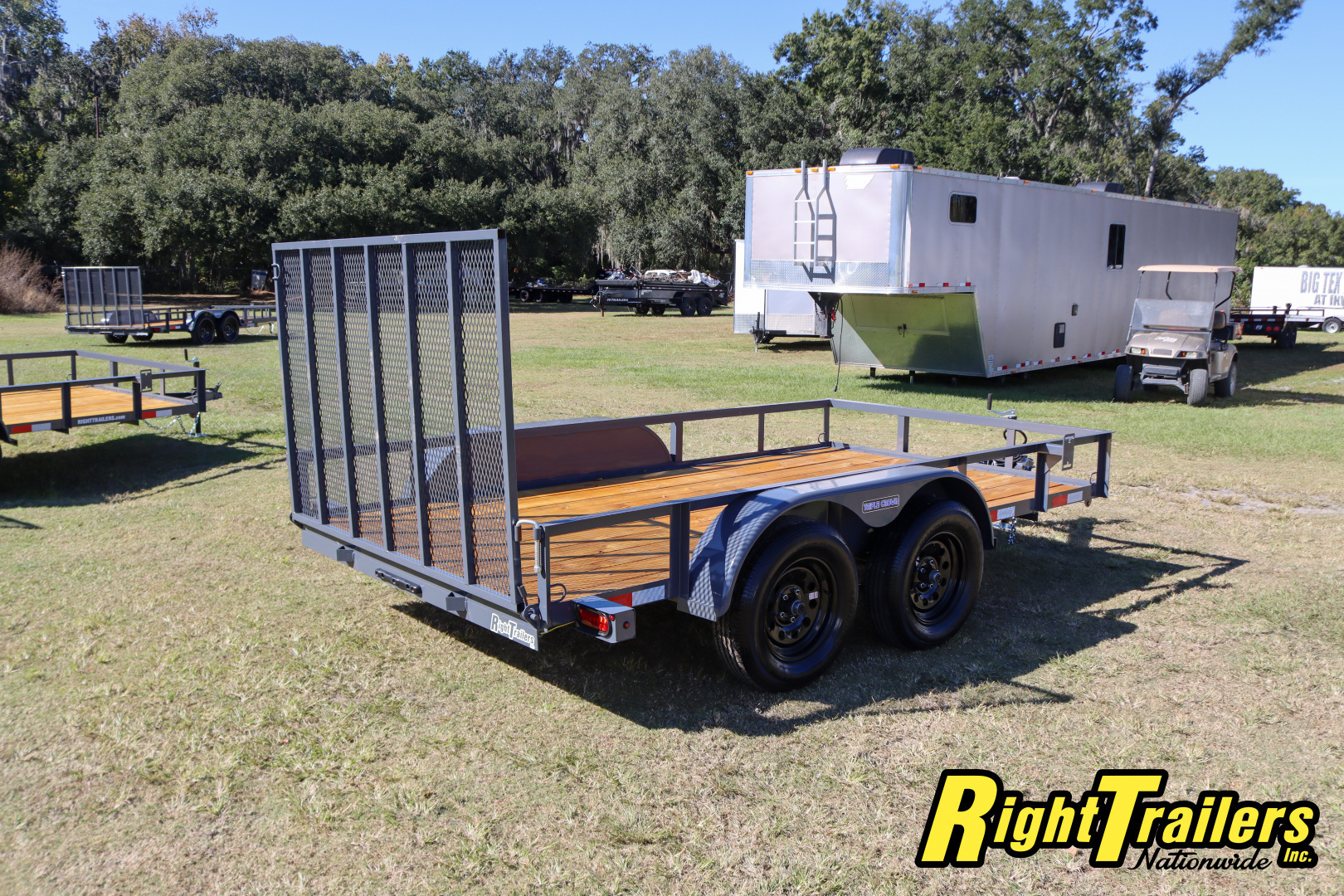New 2026 6X12 Triple Crown Utility Trailer