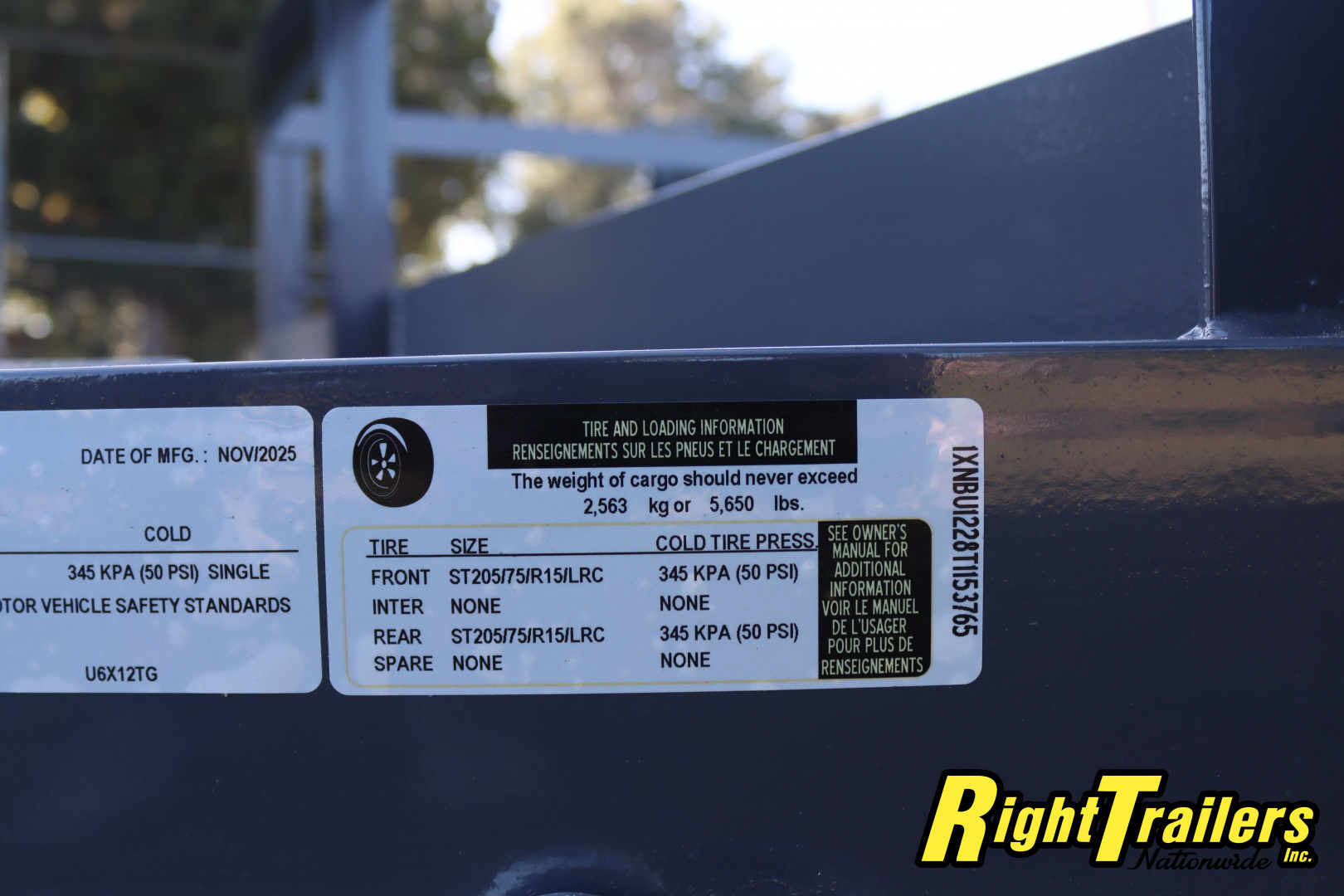 New 2026 6X12 Triple Crown Utility Trailer