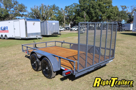 New 2026 6X12 Triple Crown Utility Trailer