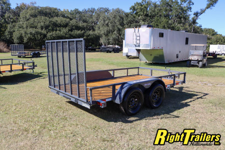 New 2026 6X12 Triple Crown Utility Trailer