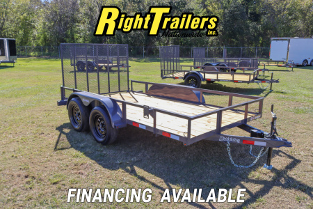 New 2026 6X12 Triple Crown Utility Trailer