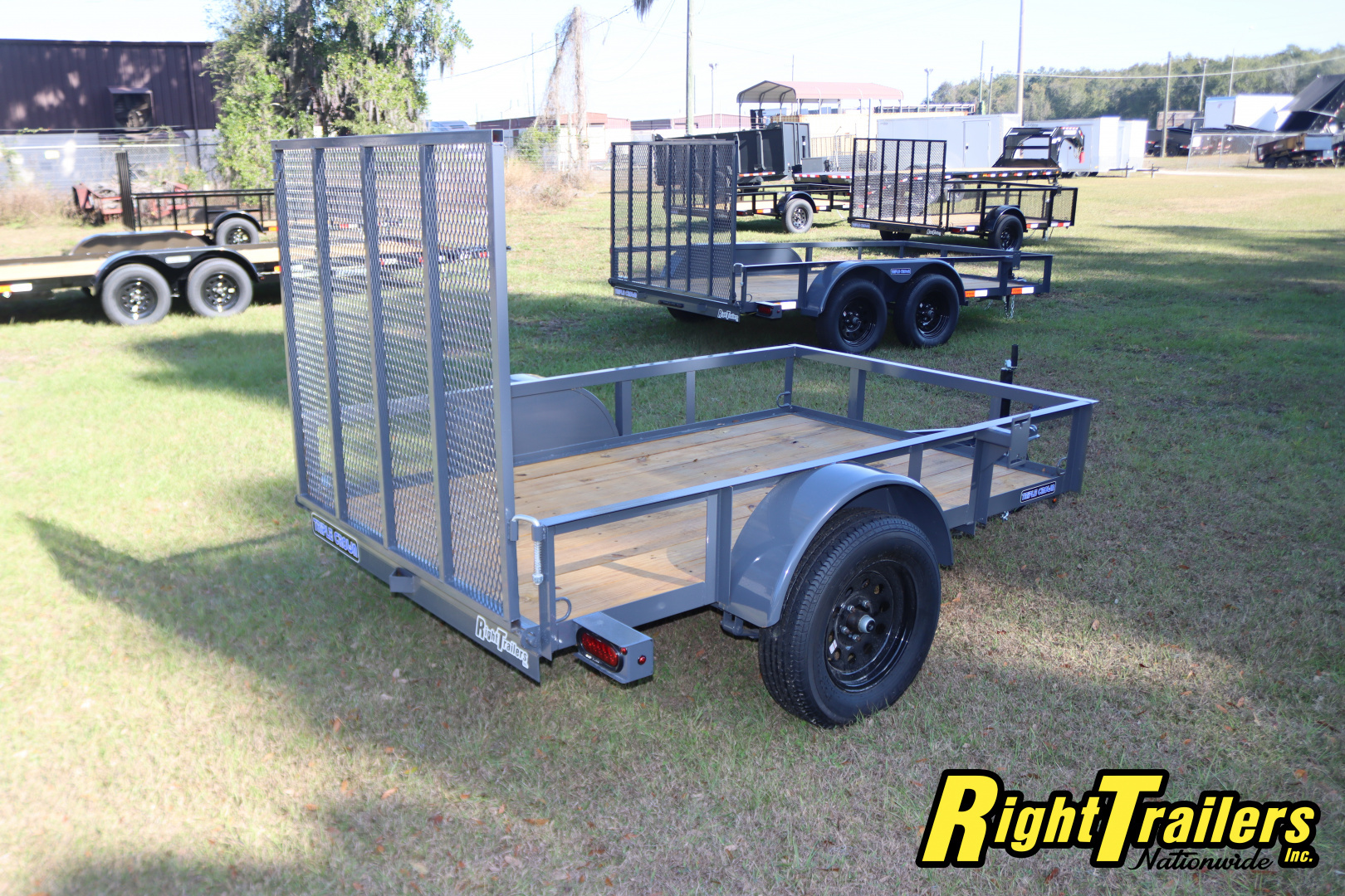 New 2026 5X8 Triple Crown Trailers Utility Trailer
