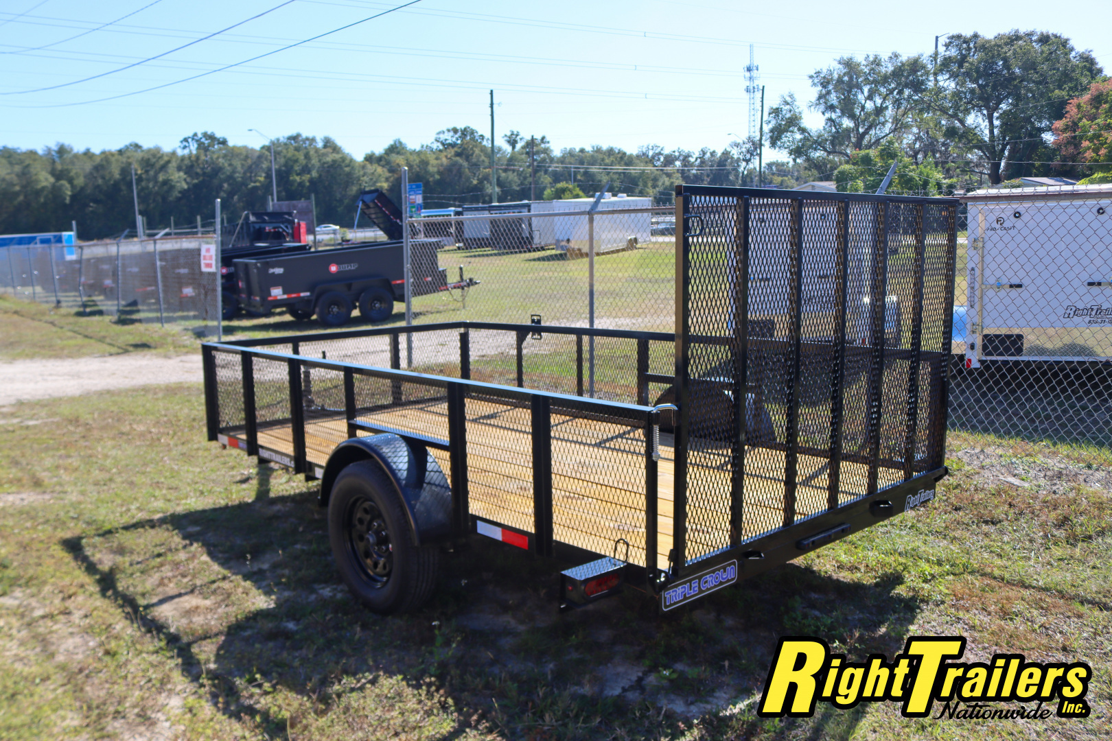 New 2026 6X12 Triple Crown Utility Trailer