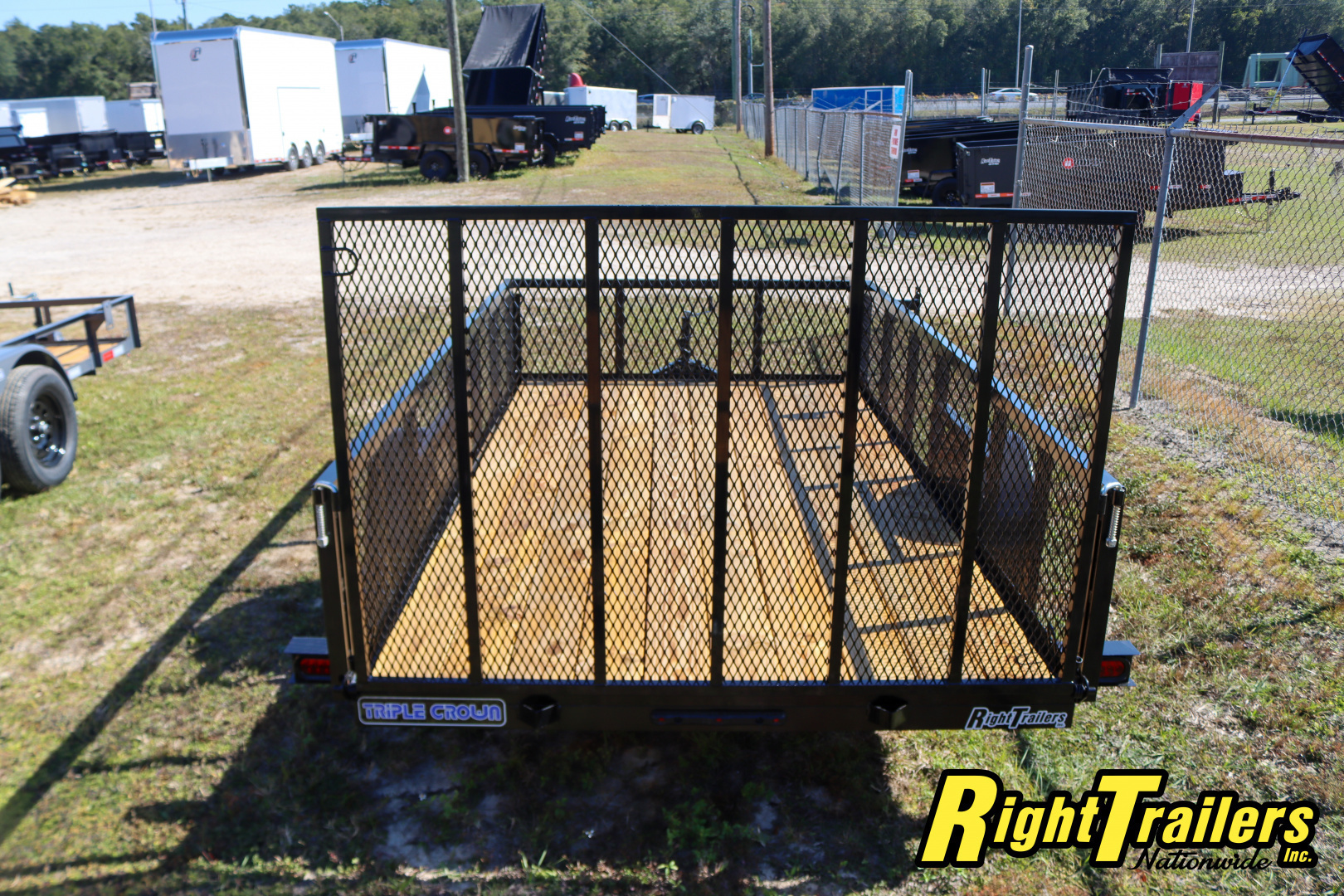 New 2026 6X12 Triple Crown Utility Trailer