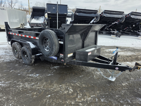 New 2026 Sure-Trac 6X12 10K - RAMPS Dump Trailer