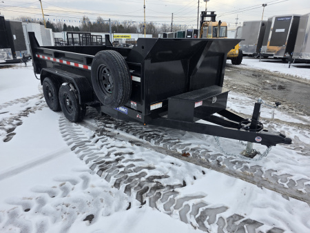 New 2026 Sure-Trac 6X12 10K - RAMPS Dump Trailer