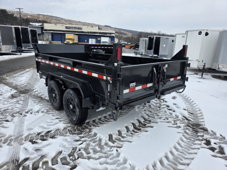 New 2026 Sure-Trac 6X12 10K - RAMPS Dump Trailer