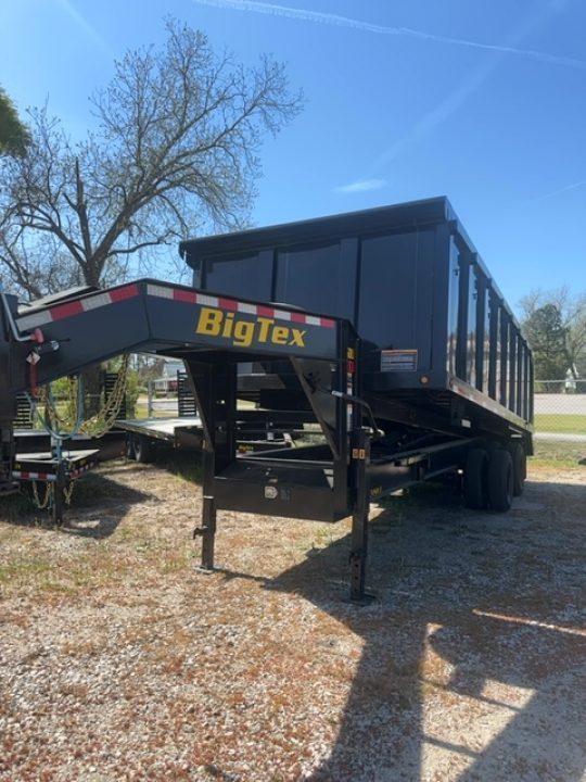 New 25DU-20 Big Tex Dual Tandem Gooseneck Dump Trailer