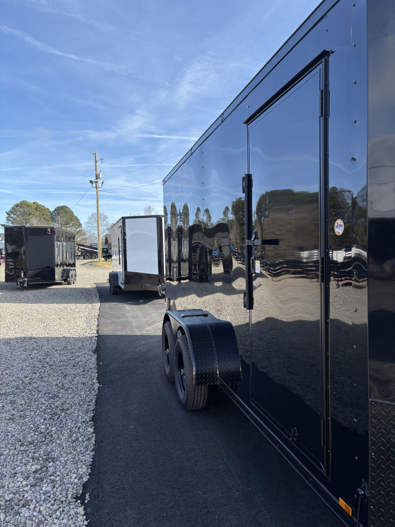 New 2026 Spartan 7X16 Enclosed Trailer, 10K GVWR, Preferred Package Pro Series, PolyCor, StableDeck, 7' Interior