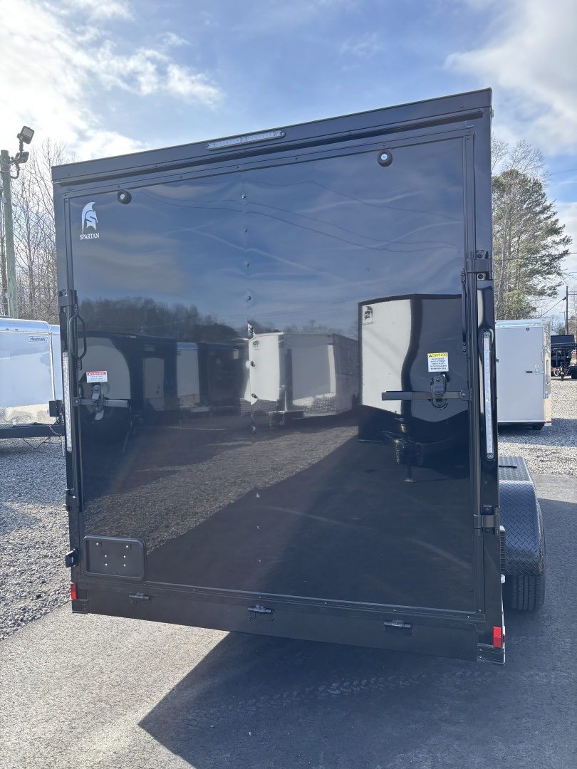 New 2026 Spartan 7X16 Enclosed Trailer, 10K GVWR, Preferred Package Pro Series, PolyCor, StableDeck, 7' Interior