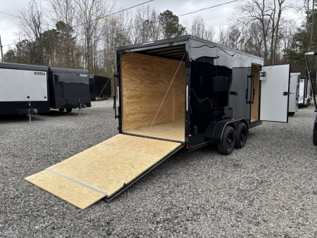 New 2026 Spartan 7X16 Enclosed Trailer, 10K GVWR, Preferred Package Pro Series, PolyCor, StableDeck, 7' Interior