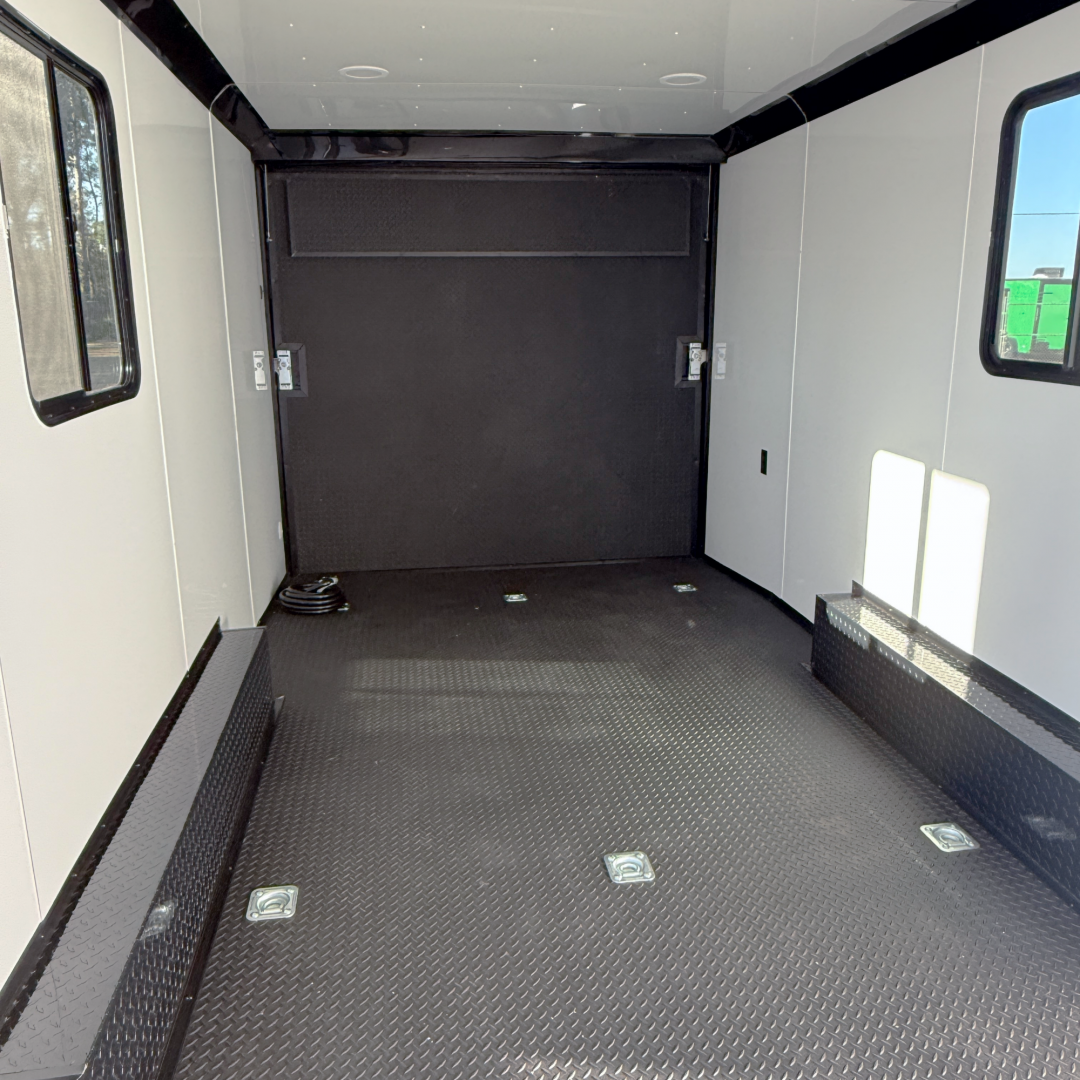 New 8.5X24TA Charcoal Race Ready Trailer