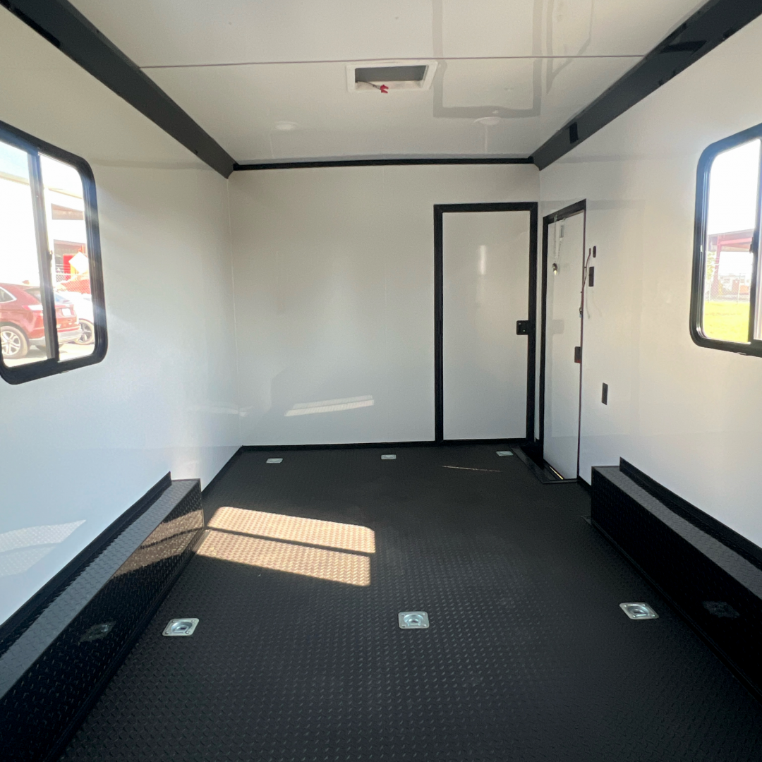 New 8.5X24TA Charcoal Race Ready Trailer