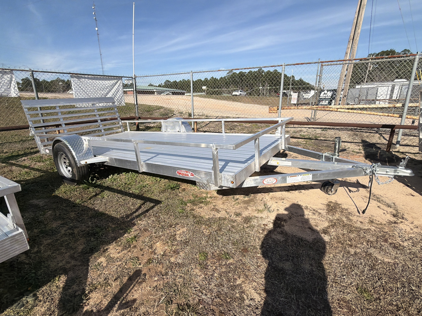 New 2026 Cherokee 76"X14' Single axle Utility Trailer