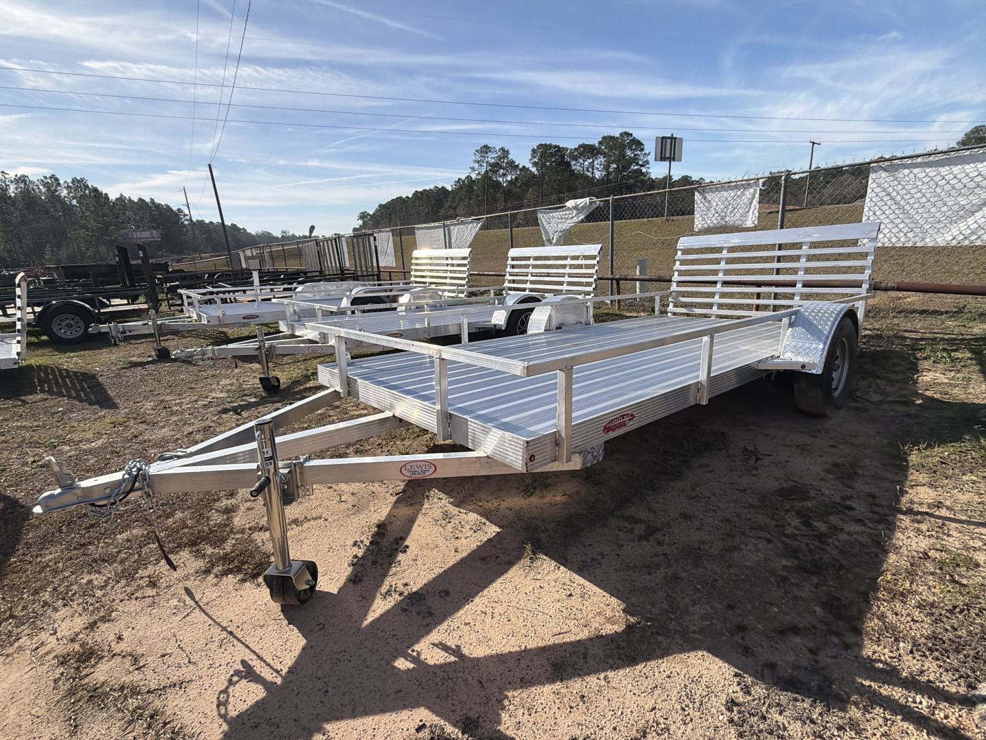 New 2026 Cherokee 76"X14' Single axle Utility Trailer