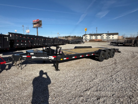 New 2026 Hillcrest Trailers 21+3 21k w/ mega ramps Equipment Trailer