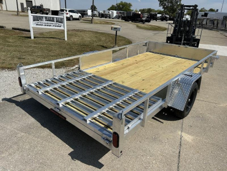 New 2026 QUALITY STEEL AND ALUMINUM 82"x14' Aluminum Utility Trailer