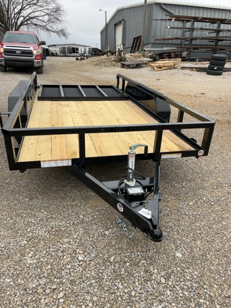 New 2026 Sure-Trac 6 x 12 Tube Top Utility 7K Utility Trailer