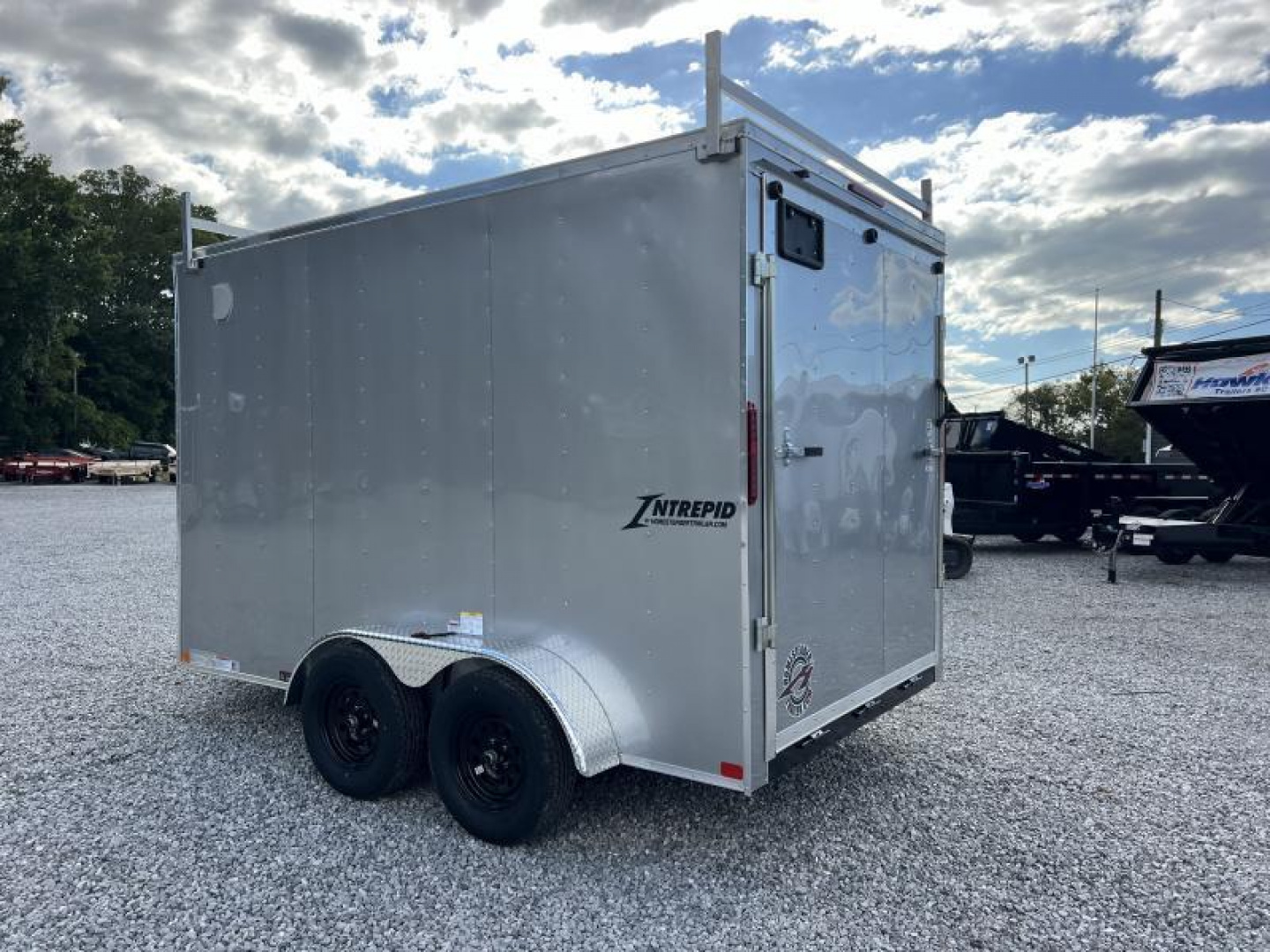 New 2025 Homesteader Trailers 7X12 IT (7FT HT) LADDER RACKS/NOSE LADDER Cargo / Enclosed Trailer
