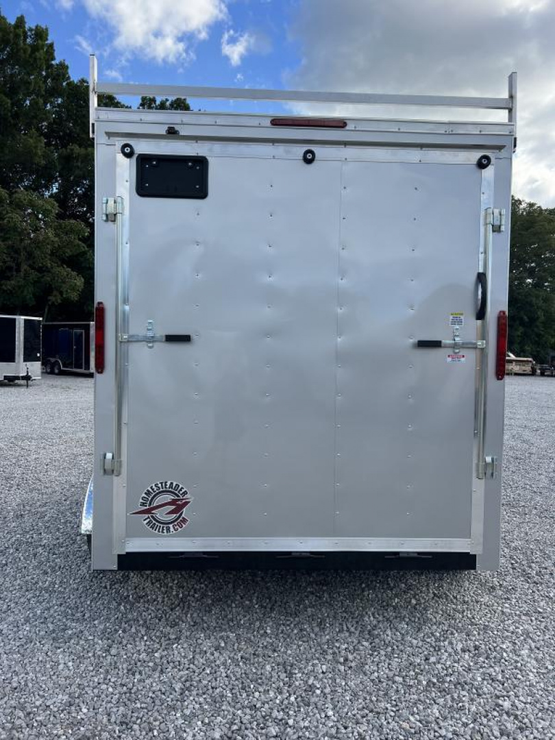 New 2025 Homesteader Trailers 7X12 IT (7FT HT) LADDER RACKS/NOSE LADDER Cargo / Enclosed Trailer