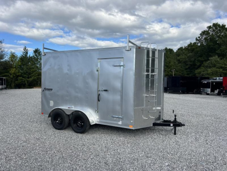 New 2025 Homesteader Trailers 7X12 IT (7FT HT) LADDER RACKS/NOSE LADDER Cargo / Enclosed Trailer