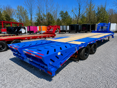 New 2025 Horizon Trailers 102X30 GOOSENECK 26K GVWR Flatbed Trailer