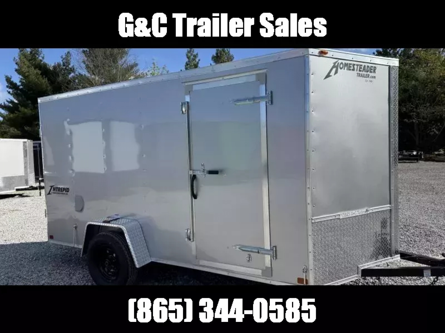 New 2026 Homesteader Trailers 6X12 IS Enclosed Cargo Trailer