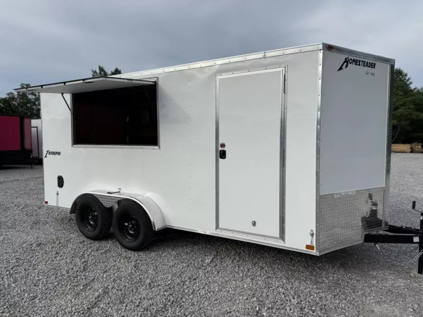 New 2026 Homesteader Trailers 7X16 IT (6.6HT) CONCESSION WINDOW Cargo / Enclosed Trailer