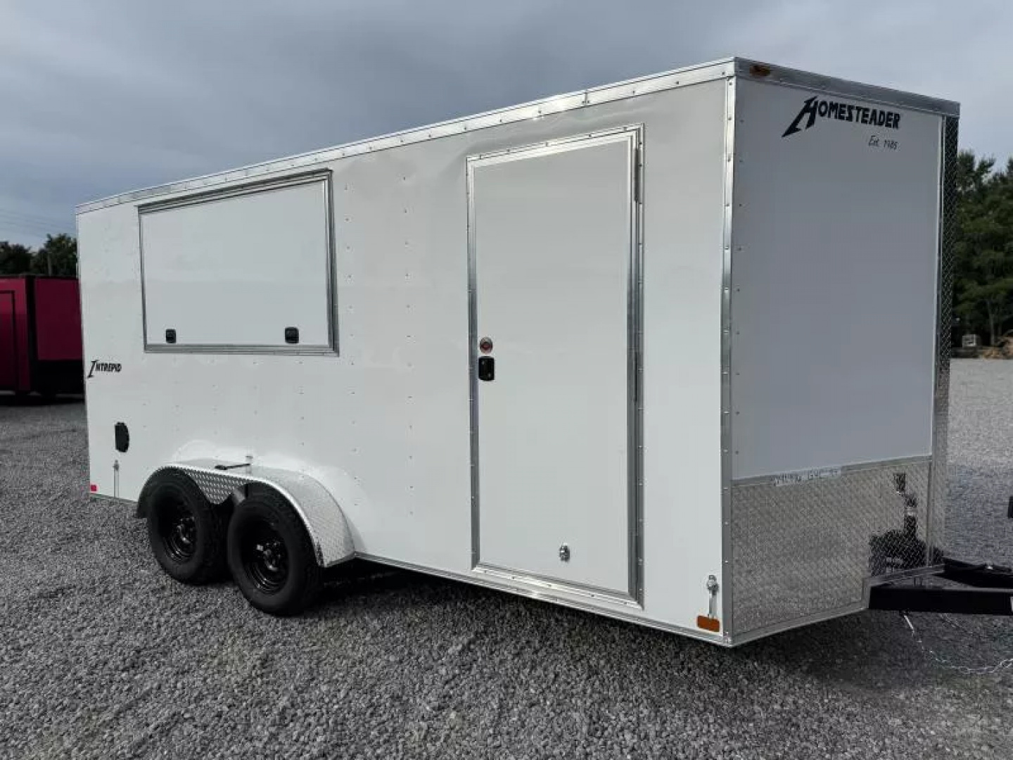 New 2026 Homesteader Trailers 7X16 IT (6.6HT) CONCESSION WINDOW Cargo / Enclosed Trailer