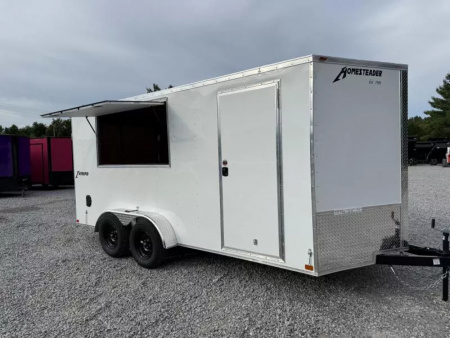 New 2026 Homesteader Trailers 7X16 IT (6.6HT) CONCESSION WINDOW Cargo / Enclosed Trailer