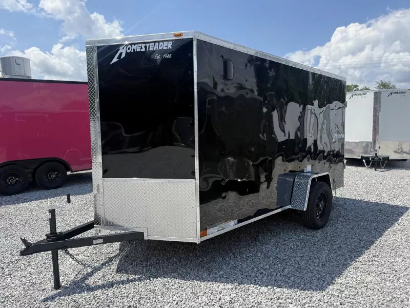 New 2026 Homesteader Trailers 6X12 IS Enclosed Cargo Trailer (BARN DOORS)