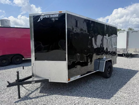 New 2026 Homesteader Trailers 6X12 IS Enclosed Cargo Trailer (BARN DOORS)