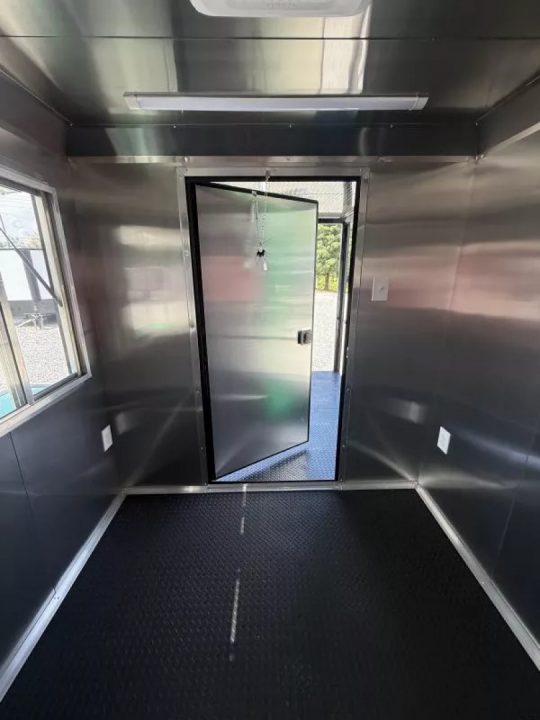 New 2026 All World Trailers 7X16 TA CONCESSION BBQ TRAILER Vending / Concession Trailer