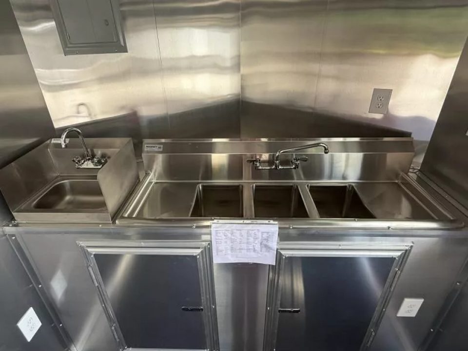 New 2026 All World Trailers 7X16 TA CONCESSION BBQ TRAILER Vending / Concession Trailer