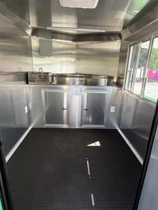 New 2026 All World Trailers 7X16 TA CONCESSION BBQ TRAILER Vending / Concession Trailer