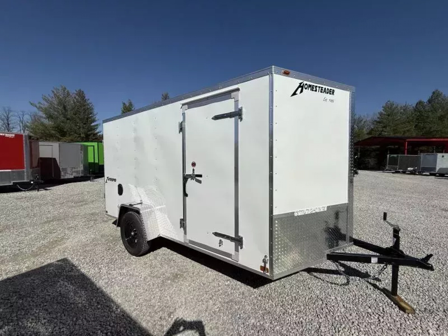 New 2026 Homesteader 7X12 IS (BARN DOOR) Cargo / Enclosed Trailer
