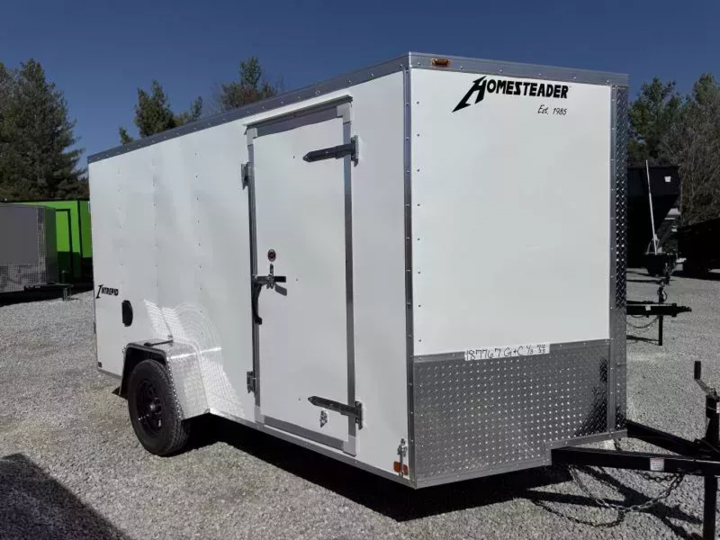 New 2026 Homesteader 7X12 IS (BARN DOOR) Cargo / Enclosed Trailer