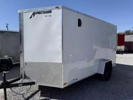 New 2026 Homesteader 7X12 IS (BARN DOOR) Cargo / Enclosed Trailer