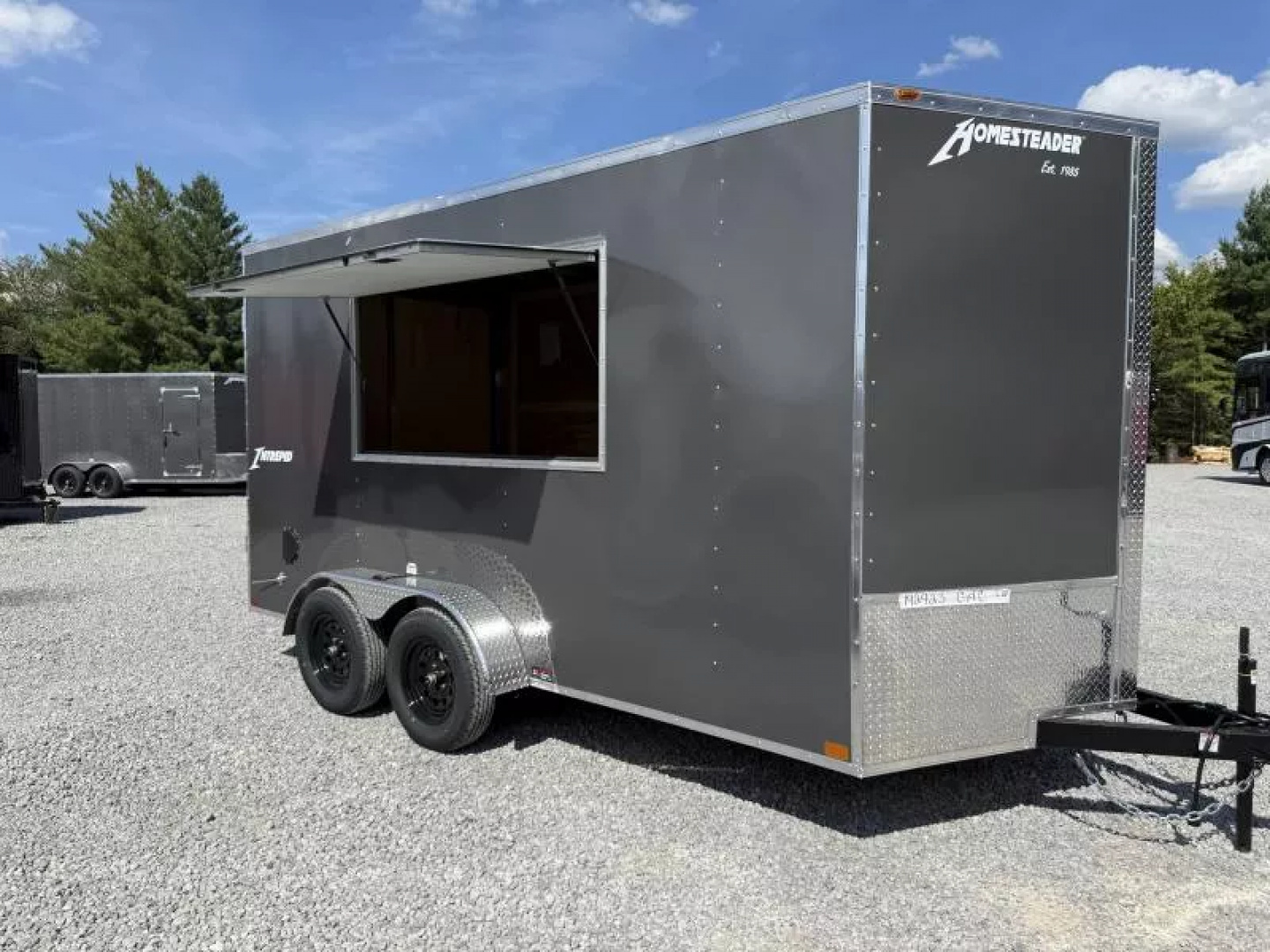 New 2026 Homesteader Trailer 7X14 IT (7FT) WITH WINDOW Cargo / Enclosed Trailer