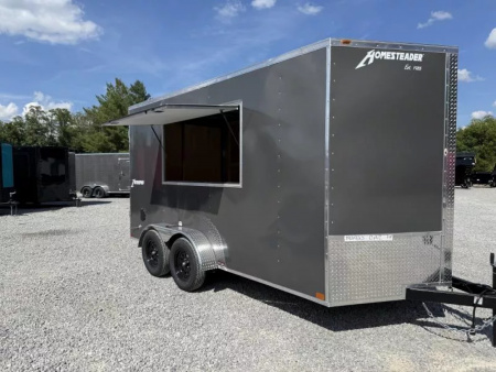 New 2026 Homesteader Trailer 7X14 IT (7FT) WITH WINDOW Cargo / Enclosed Trailer